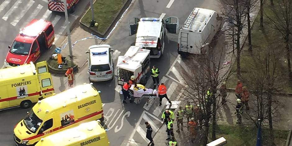 Explosions Au Metro De Maelbeek Une Situation Extremement Chaotique Photos Videos La Libre